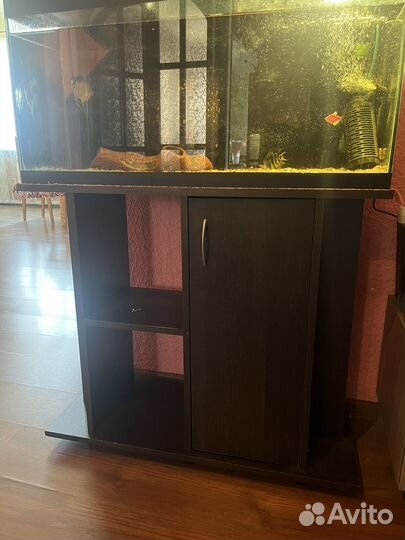 Аквариум 100 литров с тумбой