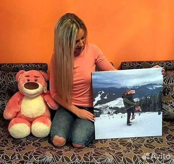 Портрет на холсте