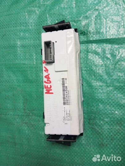 Дисплей информационный Renault Megane 280346458R