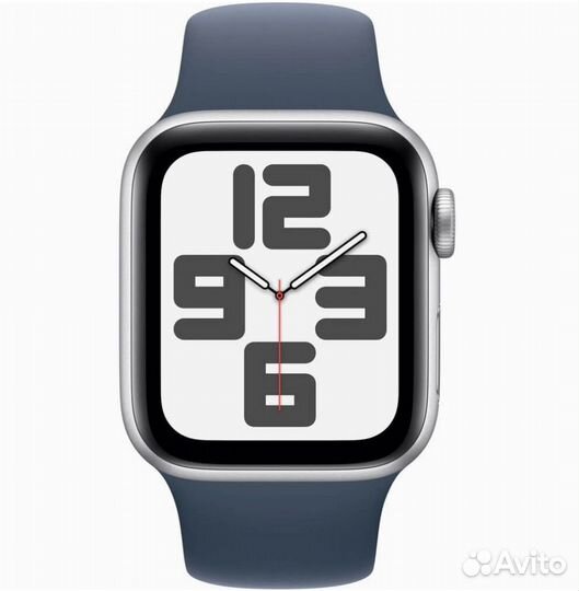 Apple Watch SE 2023 40mm Silver/Blue новые часы