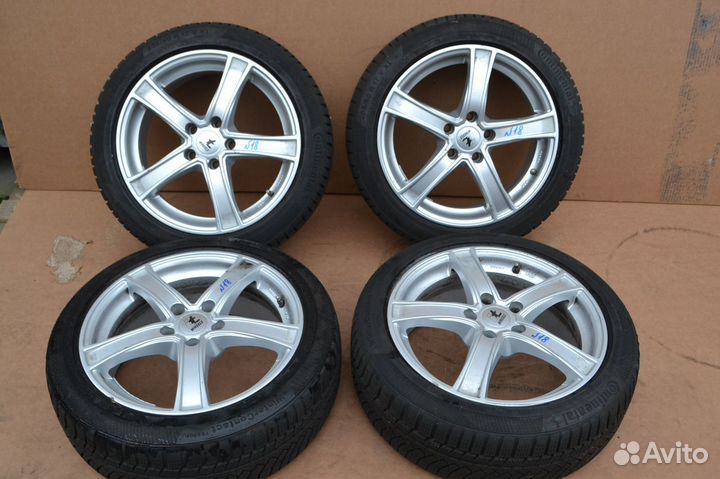 Диски R17 с зимними шинами 205 50 17