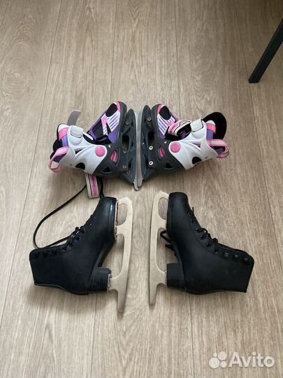 Коньки фигурные детские