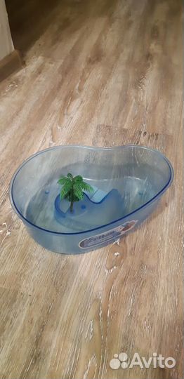 Аквариум для красноухой черепахи (черепашник)