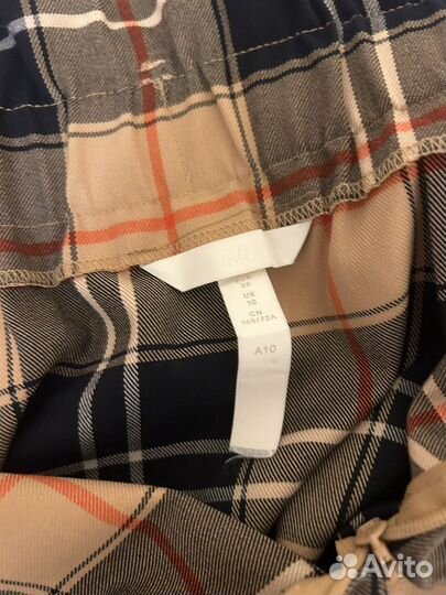 Юбка в клетку h&m