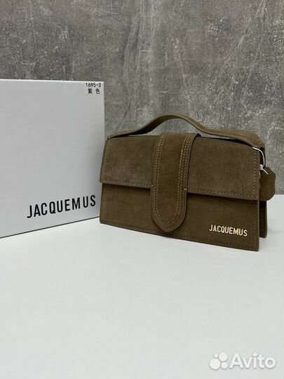 Сумка женская jacquemus из натуральной замши