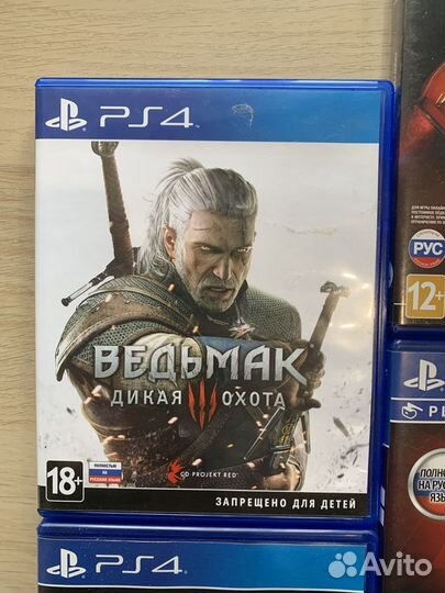 Диски игры для ps4