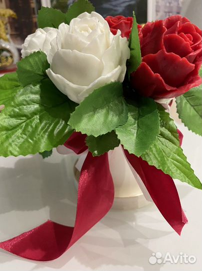 Букет из крем-мыла