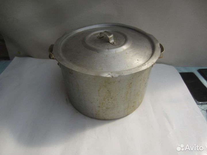 Кастрюля алюминиевая 13 литров