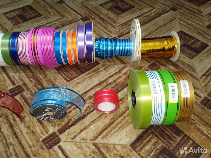 Праздничная упаковочная лента для подарка игрушки