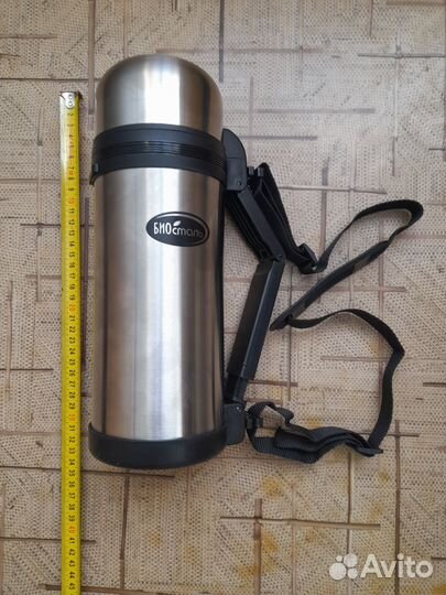 Термос новый биосталь 1.5 литра