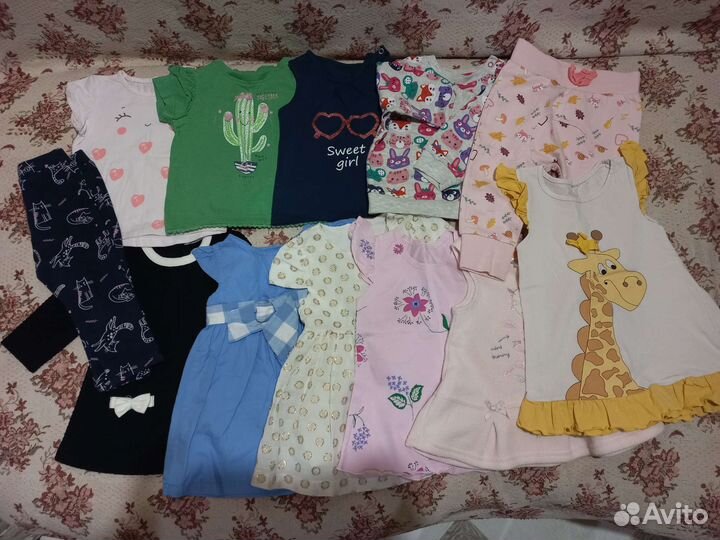 Вещи пакетом на девочку