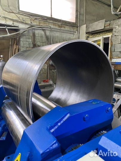 Вальцы трёхвалковые (вальцевание,обечайка)