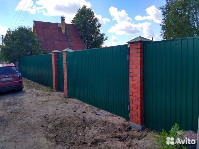 Забор из профлиста