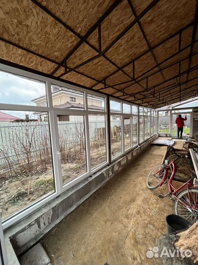 Окна на веранду