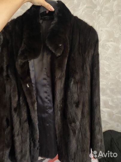 Шуба норковая состояние новой