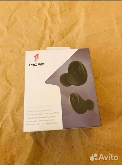 Наушники 1More ColorBuds 2 черные (новые)