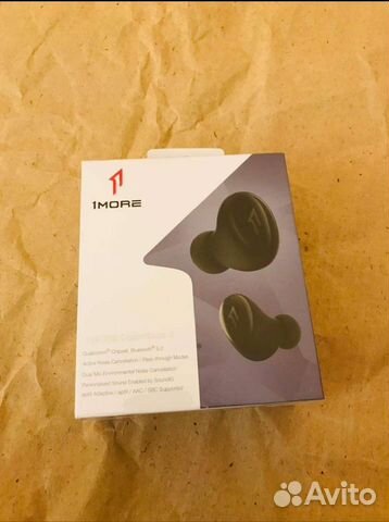 Наушники 1More ColorBuds 2 черные (новые)