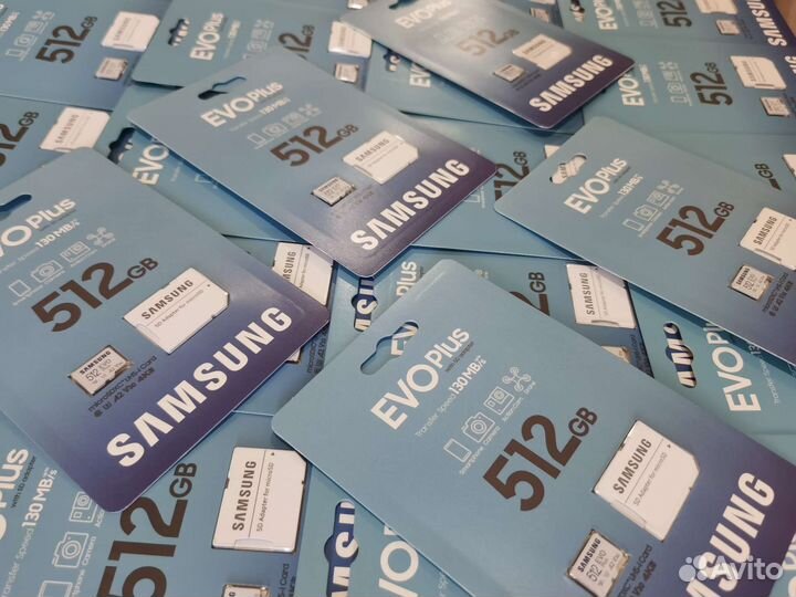 Карта памяти Samsung Evo Plus micro sd 512 Gb