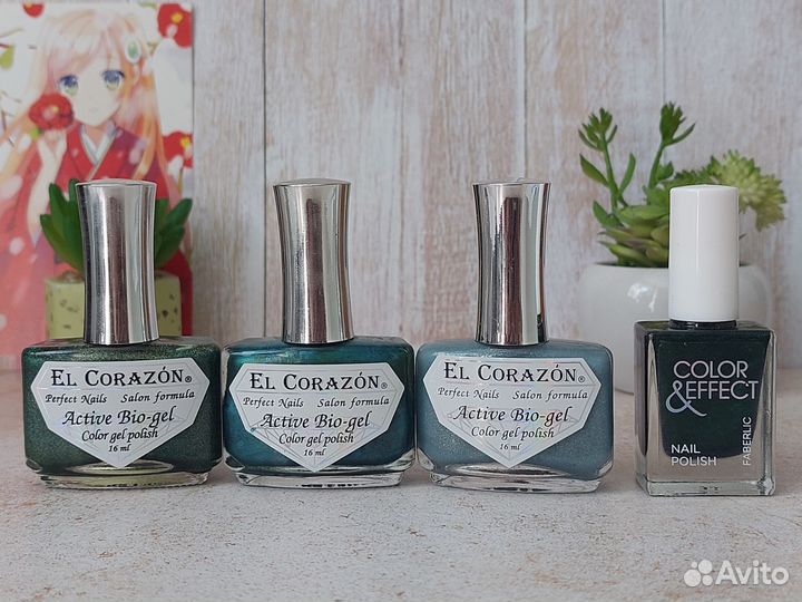 Лаки для ногтей El Corazon