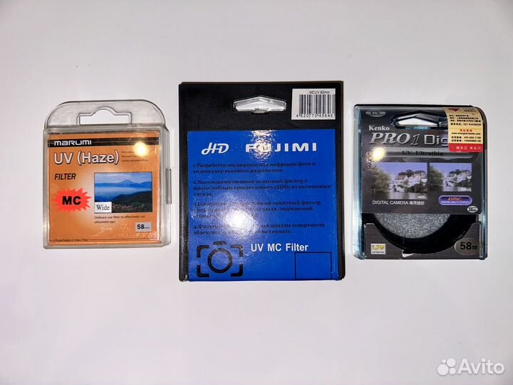 Светофильтр Fujimi, Kenko, Marumi