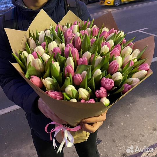 Тюльпаны оптом и в розницу Красноярск