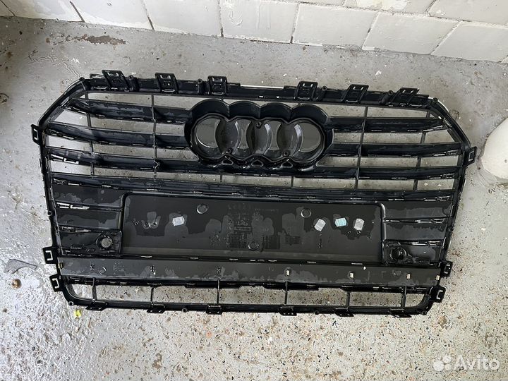 Решетка радиатора audi A6 C7 рестайлинг
