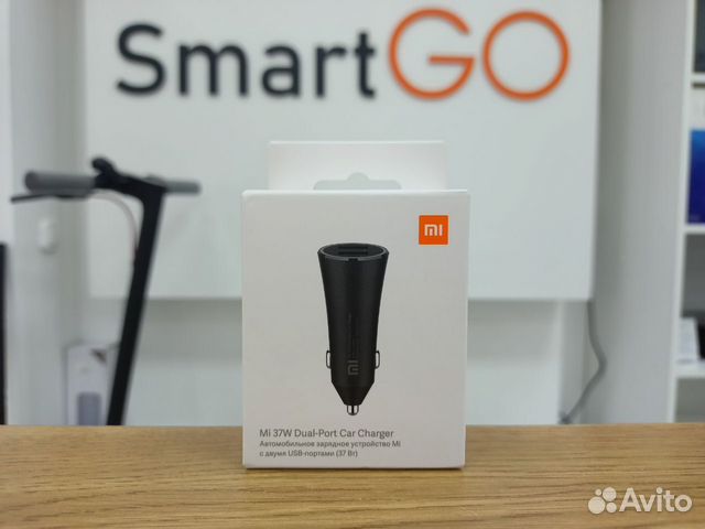 Автомобильная зарядка Xiaomi Mi Car Charger 37W