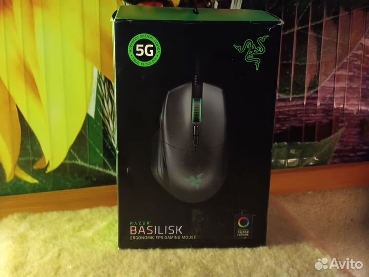 Мышь проводная Razer Basilisk