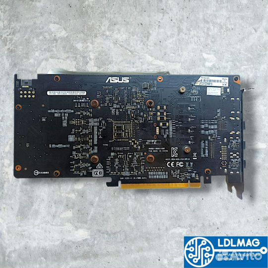 Видеокарта Asus GeForce GTX 1060 dual OC 6Гб