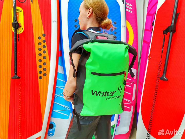 Герморюкзак 25 л водонепроницаемый рюкзак