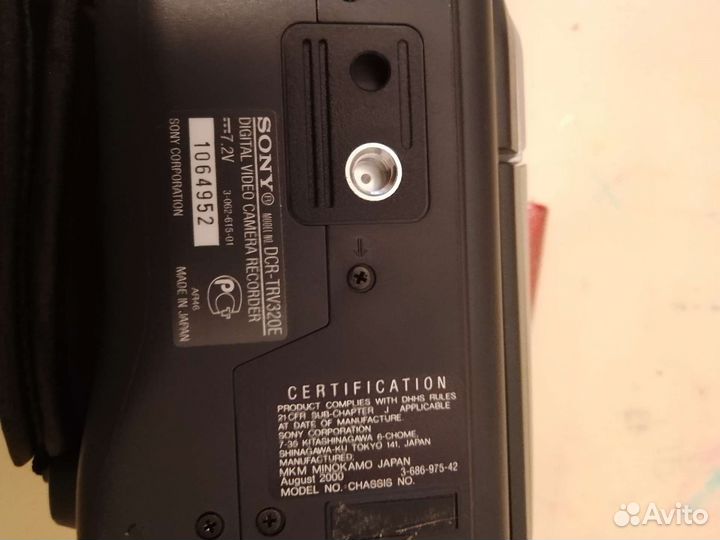 Видеокамера sony