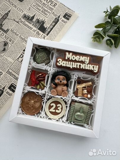 Шоколад ручной работы мужчине