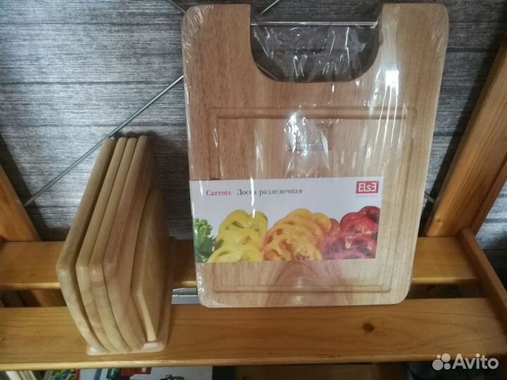 Набор досточек для завтрака на подставке