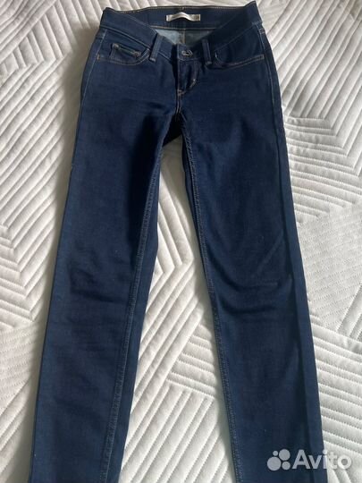 Джинсы Levis 710 w24 super skinny