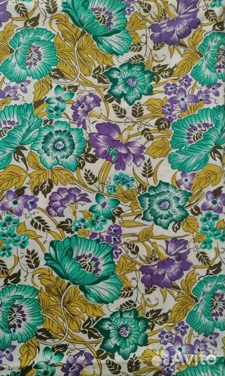 Ткань отрез хлопок