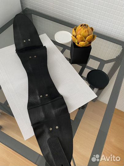 Ремень-корсет из натуральной кожи б/у