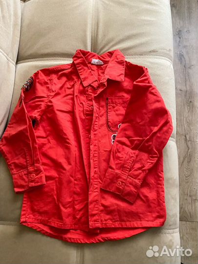 Рубашка на мальчика 122
