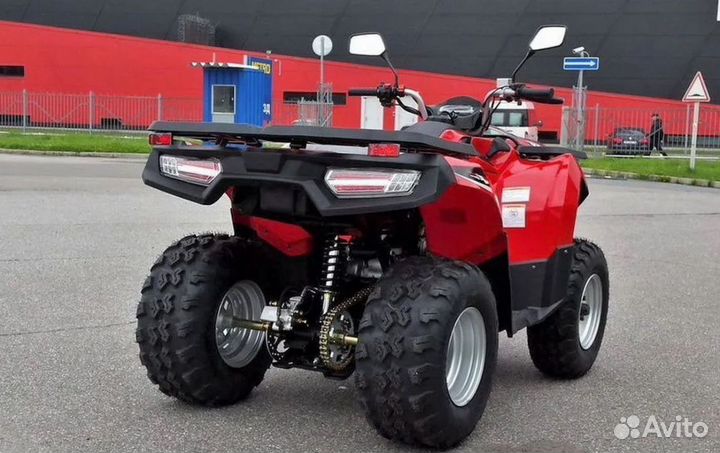 Квадроцикл Motoland MAX 200 красный