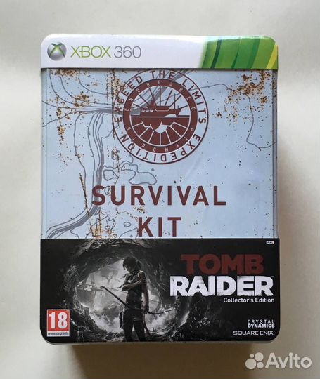 Tomb Raider Collector's Survival Kit Edition Xbox