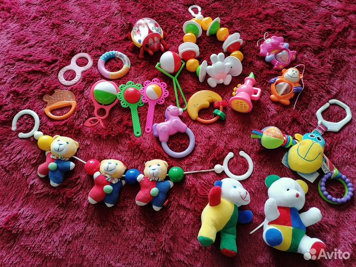 Погремушки игрушки пакетом