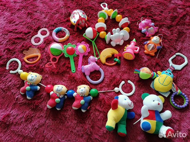 Погремушки игрушки пакетом