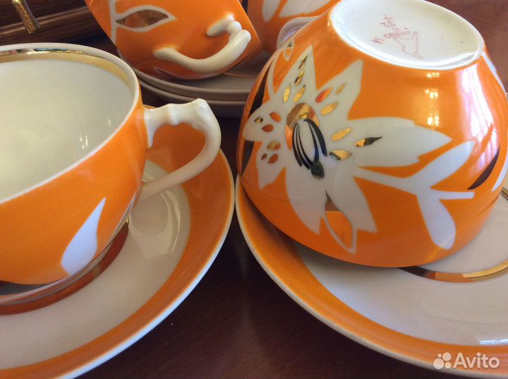 Чайная пара Дулево