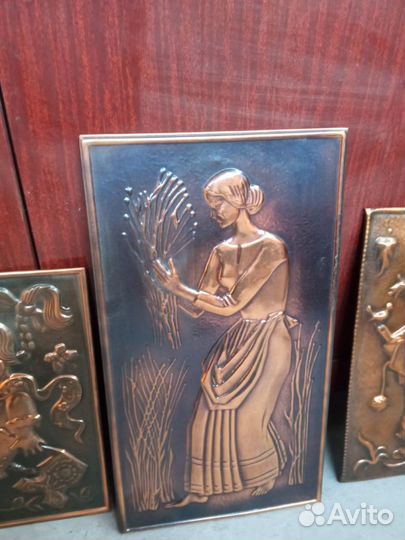 Медные чеканки