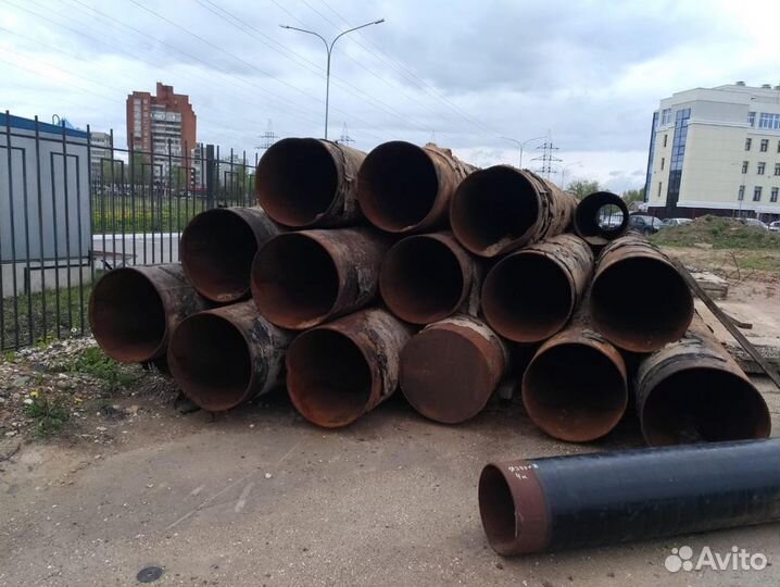 Труба бу 325х5 в канаву