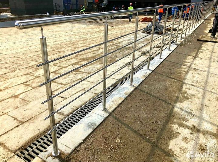 Перила из нержавеющей стали