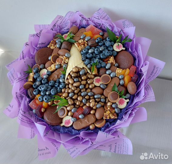 Съедобные букеты из конфет (сладкие букеты)