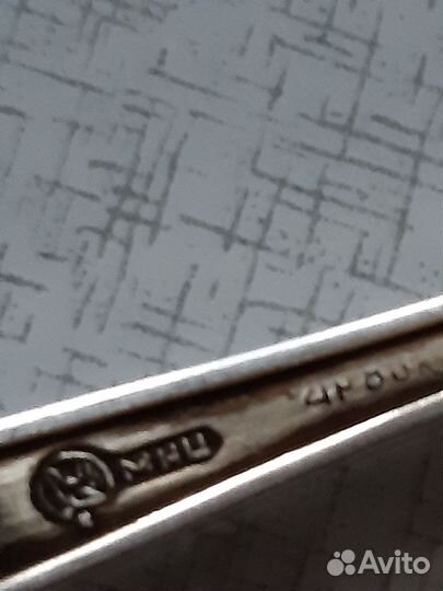 Чайные мельхиоровые ложки СССР