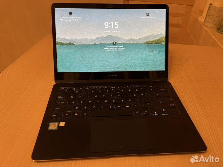 Asus zenbook zflip - куплен в США