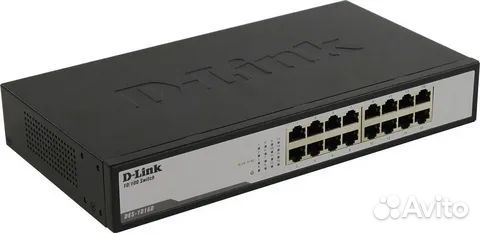 Коммутатор D-Link DES-1016D