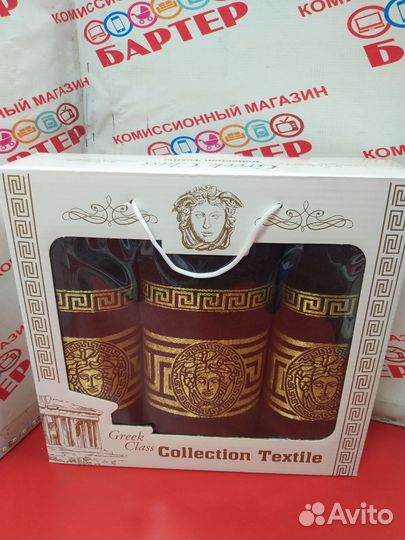 Подарочный набор махровые полотенца Greek